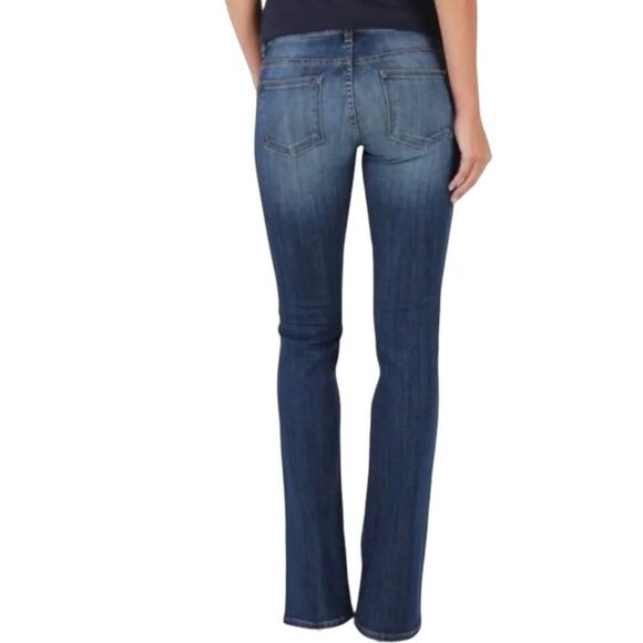 Kut From The Kloth Baby Boot Leg Dark Wash Mid Rise Jeans Women’s US Size 6 S - Picture 4 of 7
